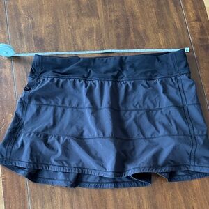 🖤 Lululemon Black Pace Rival Skirt / Skort – Size 12